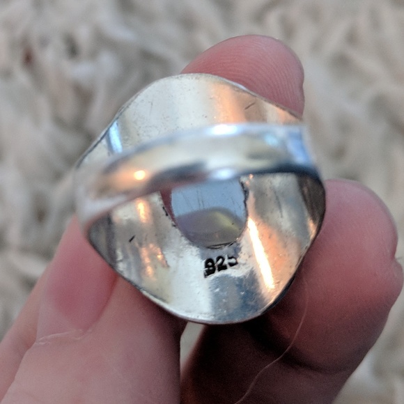VTG 925 silver Rainbow Ring - Picture 5 of 8